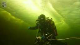 Bílé moře - ice diving