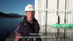 Stavba mostu v Norsku