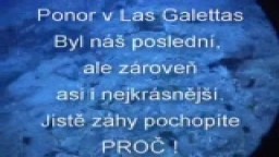 Potápění na Kanárských ostrovech - Las Galetas 1.díl